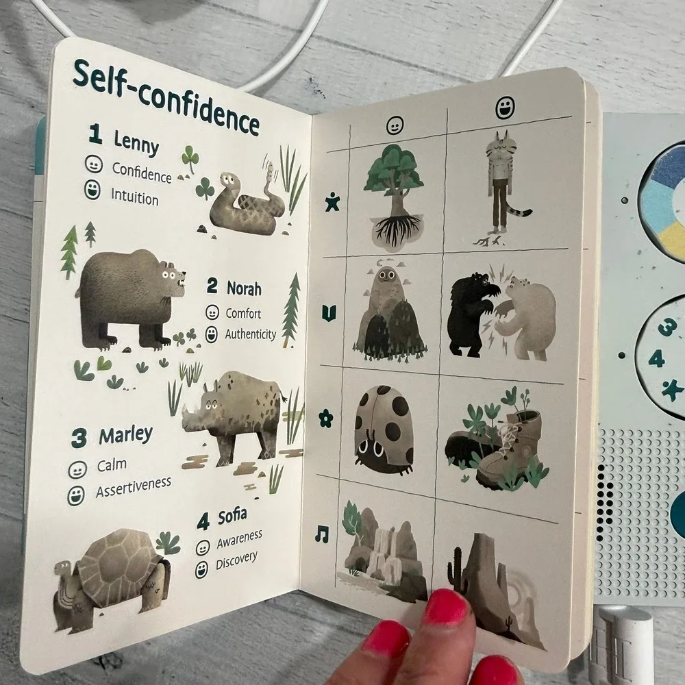 HoomKid Story Box Children's Audio Player Stories, Meditation, Music, Workout
